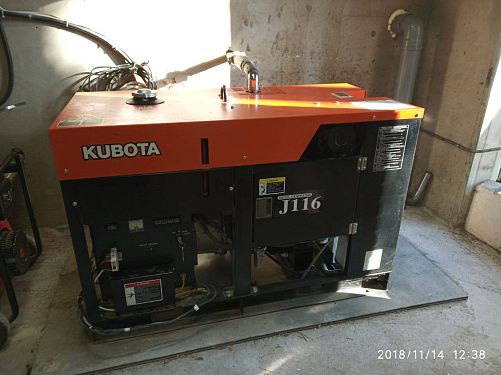 Автоматизация дизельного генератора KUBOTA J116