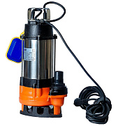 Канализационный насос Wellmix WQD 15-10-1.1 (1100Вт, 1х220В, 20мм), кабель 10м, Hmax=15м., Gmax=26 м