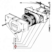 101302420 Корпус воздушного фильтра для MOSA MSG CHOPPER, MSG200S, MS200