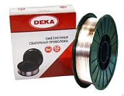 Сварочная проволока омедненная Deka ER70S-6 0,6х5 кг