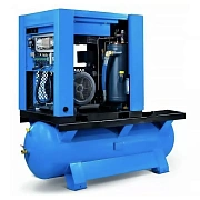 Винтовой маслозаполненный компрессор на ресивере KraftMachine КМ15-8рВ-500 Jiangtian (IP 55)